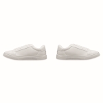 Runners made of faux leather with rubber sole, size 44 white colour seventh view