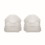 Runners made of faux leather with rubber sole, size 45 white colour eighth view