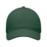 Baseball cap made of thick cotton twill, size 7 1/4, 260 g/m2 natural colour