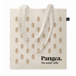 Fairtrade tote bag, 140 g/m2 beige colour second main view