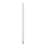 Lanyard with wildflower seeds, 20 mm white colour