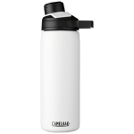 CamelBak® stainless steel bottle with double wall, 600 ml white colour side view