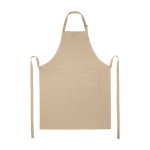 Cotton and polyester apron with adjustable strap, 240 g/m²
