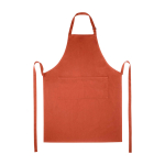 Cotton and polyester apron with adjustable strap, 240 g/m²