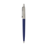 Elegant recycled pen with blue ink refill, Parker Jotter navy-blue colour