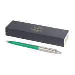 Elegant recycled pen with blue ink refill, Parker Jotter
