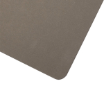 Eco-friendly materials notebook with hardcover, A5 lined brown colour close-up view 1