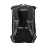 Waterproof recycled laptop backpack with multiple pockets, 15.6'' black colour