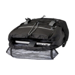 Waterproof recycled laptop backpack with multiple pockets, 15.6'' black colour