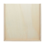 Beechwood puzzle with 14 pieces in a sliding box natural colour