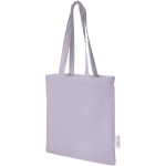 Recycled cotton GRS bag with long handles, 140 g/m²