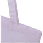 Recycled cotton GRS bag with long handles, 140 g/m² close-up view 1