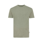 Recycled and organic cotton T-shirt, 180 g/m² marbled green colour