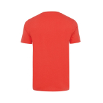 Recycled and organic branded cotton T-shirt, 180 g/m² red colour second view