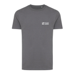 Recycled and organic branded cotton T-shirt, 180 g/m² grey colour