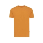 Recycled and organic branded cotton T-shirt, 180 g/m² orange colour