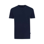 Recycled and organic branded cotton T-shirt, 180 g/m² navy-blue colour