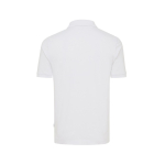 Regular-fit piqué polo in eco cotton, 220 g/m² white colour second view