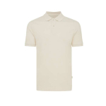 Regular-fit piqué polo in eco cotton, 220 g/m² natural colour