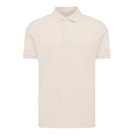 Regular-fit piqué polo in eco cotton, 220 g/m² light pink colour