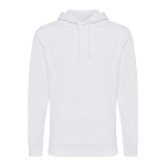 Recycled and organic cotton sweatshirt, 340 g/m² white colour