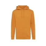 Recycled and organic cotton sweatshirt, 340 g/m² orange colour