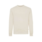 Speckled eco cotton sweatshirts for promotions, 340 g/m² natural colour