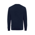 Crew neck sweatshirt in eco cotton, 340 g/m² navy-blue colour