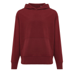 Relaxed-fit sweatshirt in eco cotton, 340 g/m² burgundy colour