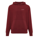 Relaxed-fit sweatshirt in eco cotton, 340 g/m² burgundy colour
