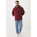 Relaxed-fit sweatshirt in eco cotton, 340 g/m² burgundy colour