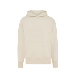 Relaxed-fit sweatshirt in eco cotton, 340 g/m² beige colour