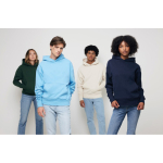 Relaxed-fit sweatshirt in eco cotton, 340 g/m² beige colour