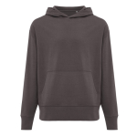 Relaxed-fit sweatshirt in eco cotton, 340 g/m² matt silver colour