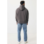 Relaxed-fit sweatshirt in eco cotton, 340 g/m² matt silver colour