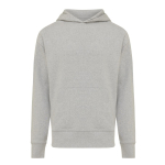 Relaxed-fit sweatshirt in eco cotton, 340 g/m² light grey colour