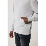 Relaxed-fit sweatshirt in eco cotton, 340 g/m² light grey colour