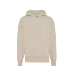 Relaxed-fit sweatshirt in eco cotton, 340 g/m² ivory colour