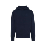 Relaxed-fit sweatshirt in eco cotton, 340 g/m² navy-blue colour