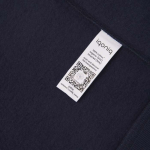 Relaxed-fit sweatshirt in eco cotton, 340 g/m² navy-blue colour