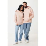 Relaxed-fit sweatshirt in eco cotton, 340 g/m² pastel pink colour