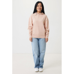Relaxed-fit sweatshirt in eco cotton, 340 g/m² pastel pink colour