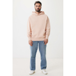Relaxed-fit sweatshirt in eco cotton, 340 g/m² pastel pink colour