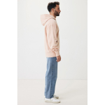 Relaxed-fit sweatshirt in eco cotton, 340 g/m² pastel pink colour