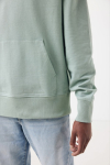 Relaxed-fit sweatshirt in eco cotton, 340 g/m² olive green colour