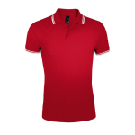 Men's two-tone polo shirt, 200 g/m2, SOL'S Pasadena sixth view