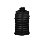 Padded women's corporate gilet, sorona and polyester, SOL'S Wilson BW black colour
