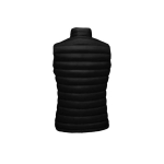 Padded women's corporate gilet, sorona and polyester, SOL'S Wilson BW black colour rear view