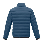 Men’s down jacket in polyester, 164 g/m², Elevate Life cyan blue colour