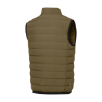 Men’s down gilet in polyester, 164 g/m², Elevate Life third rear view